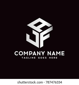 AJF logo symbol. vector business symbol element eps10.