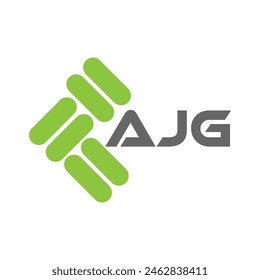 Diseño de Vector de logotipo de letra AJG, logotipo simple y moderno AJG. Diseño de alfabeto de lujo AJG