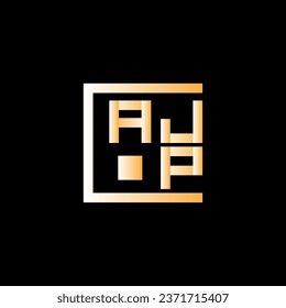 AJP letter logo vector design, AJP simple and modern logo. AJP luxurious alphabet design  