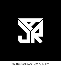 AJR letter logo creative design with vector graphic, AJR simple and modern logo.