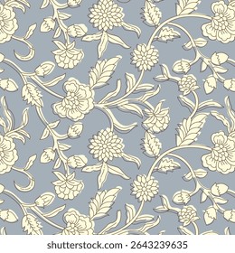 Ajrakh Pattern and block print Pattern and batik print Background digital printing textile pattern