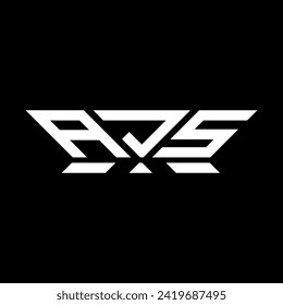 AJS letter logo vector design, AJS simple and modern logo. AJS luxurious alphabet design  