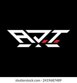 AJT letter logo vector design, AJT simple and modern logo. AJT luxurious alphabet design  