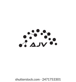 AJV letter logo design on white background. Creative  modern AJV letter logo design. Vector design.
Letters AJV, AJV logo  vector template.
