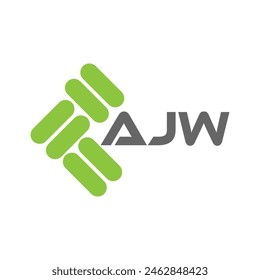 AJW letter logo vector design, AJW simple and modern logo. AJW luxurious alphabet design
