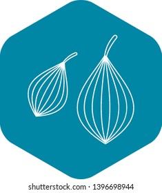Ajwain spice icon. Outline illustration of ajwain spice vector icon for web