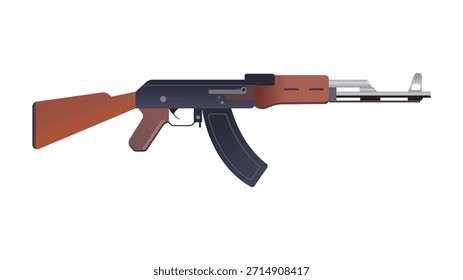 AK 47 Pistole, Vektorgrafik 