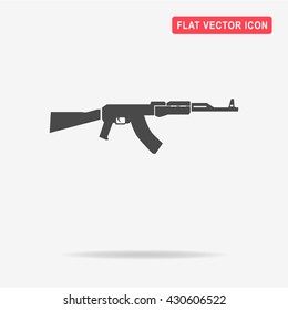 AK 47 icon.  