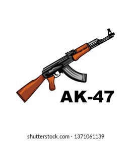 Ak- 47 vector illustration