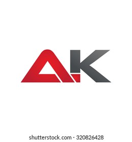 AK company linked letter logo