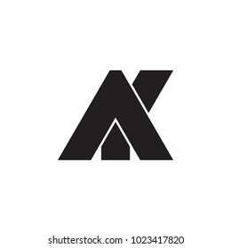 AK letter logo