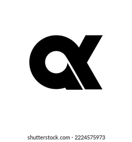 AK Letter Logo Design. Creative Modern AK letter icon vector illustration.