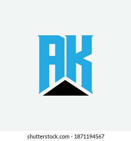 AK-Logo-Symbole und Monogramm
