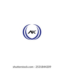 Ak A modern  and simple logo for any company and other uses