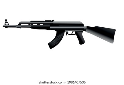 AK47, vektorfrei, ak 47, Vektorbild