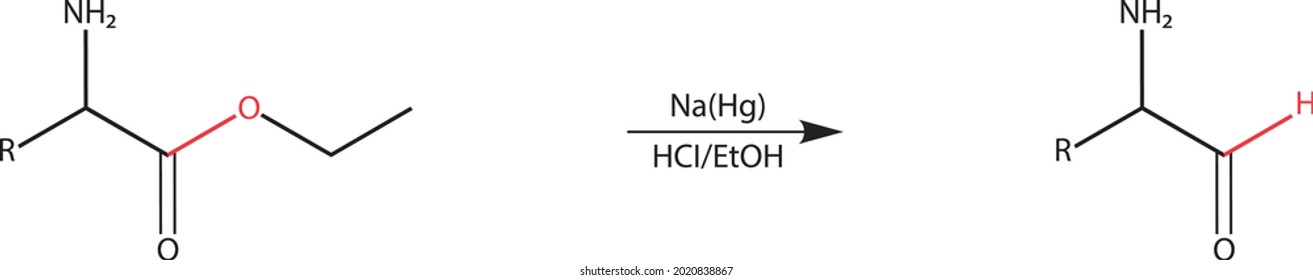 Akabori Amino Acid Reactions
Formation Of An α-amino Aldehyde By Reduction Of An α-amino Acid (or Its Ester) By Sodium Amalgam And Ethanolic HCl