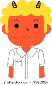 Akaoni gakusei (Red Demon student) stand