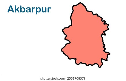 Akbarpur subdivision map, Kanpur Dehat District,  Uttar Pradesh State, Republic of India, Government of  Uttar Pradesh , Indian territory, Eastern India, politics, village, tourism