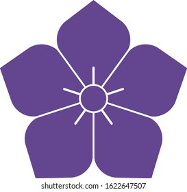 Akechi Mitsuhide's Family Crest. Samurai clan logo.