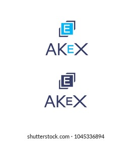 akex logo brand for it technology