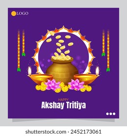 Akhshaya Tritiya, also known as Akha Teej, is a Hindu festival celebrated on the third lunar day of the bright half (Shukla Paksha) of the Hindu calendar month of Vaishakha.