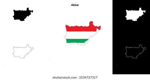 Akkar Governorate Gliederungsplan