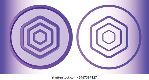 akropolis - logos de criptomonedas akro en fondo abstracto. ilustraciones 3d.