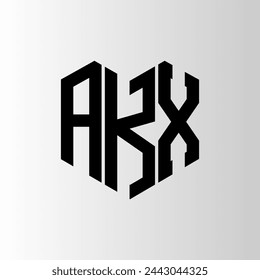 AKX letter logo abstract design. AKX unique design. AKX.
