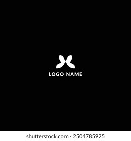 AKX letter logo icon design template