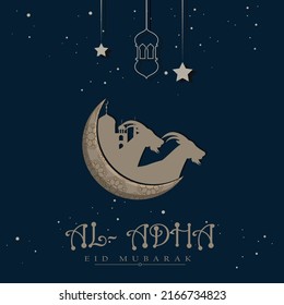 al adha eid mubarok Karte