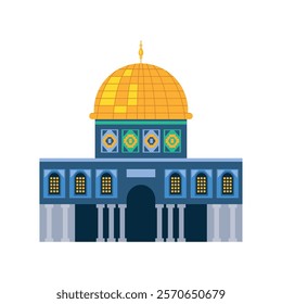 al aqsa mosque isolated design