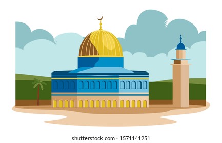 Al Aqsa Mosque Illustrations High Res Stock Images Shutterstock