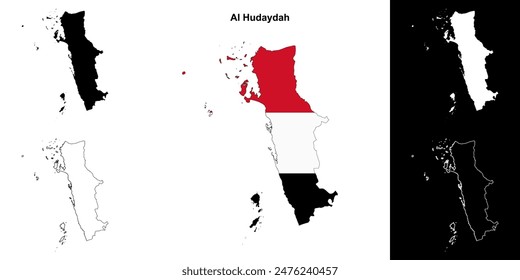 Karte von Al Hudaydah Governorate