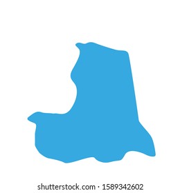 al ismailia region map in egypt country