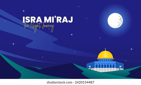 Al isra wal miraj greeting for social media