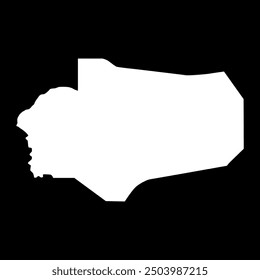 Al Jawf governorate, administrative division of the country of Yemen. Vector illustration.