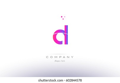 al a l  pink purple modern creative gradient alphabet company logo design vector icon template