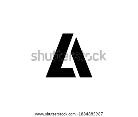 AL LA LETTER LOGO DESIGN