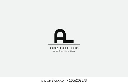 AL or LA letter logo. Unique attractive creative modern initial AL LA A L initial based letter icon logo