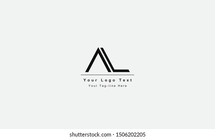 AL or LA letter logo. Unique attractive creative modern initial AL LA A L initial based letter icon logo