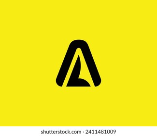 Design-Vektorgrafik-Vorlage für AL LA-Logo