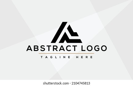 AL Letter Logo Design. Creative Modern A L Letters icon vector Illustration.