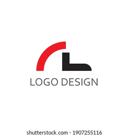 letra completa para el diseño simple del logotipo