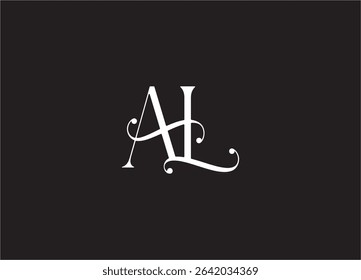 AL Logo Design Creative and Modern Logo Design