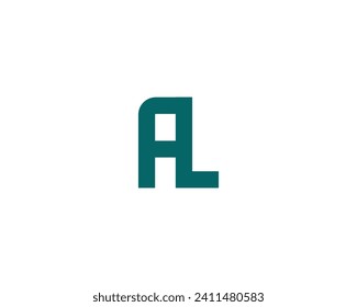 AL Logo design vector template