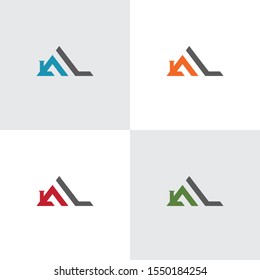 AL logo initiation for real estate industry companies and businesses