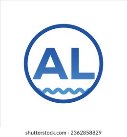 AL logo logo AL Modern Logo