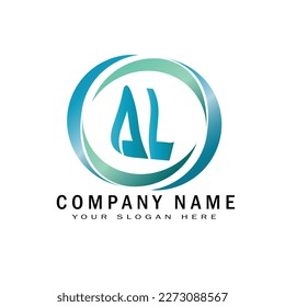 AL MODERN CREATIVE UNIQUE LOGO DESIGN FOR COMPANY