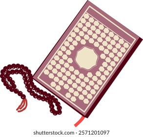 Al Qur'an clipart drawing illustration design 