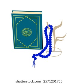 Al Qur'an clipart drawing illustration design 